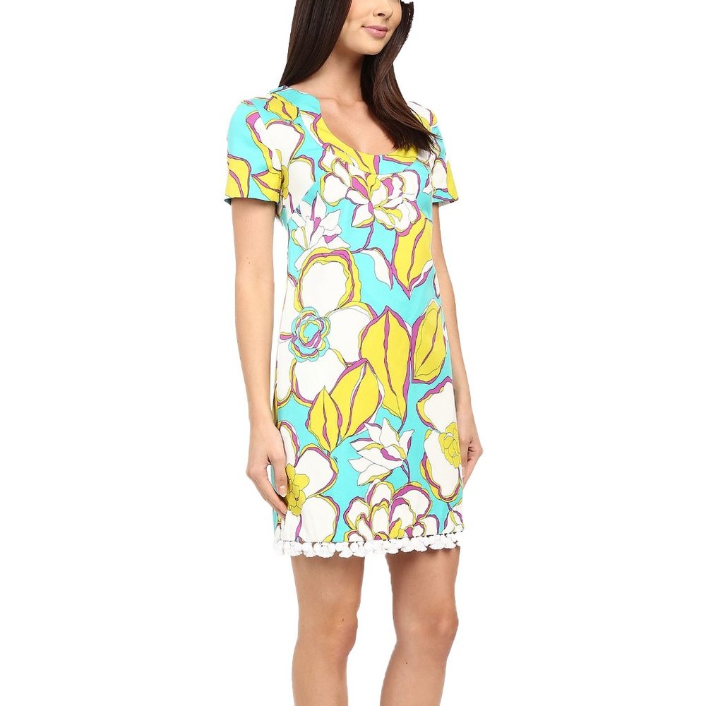 Trina Turk NWT Floral Printed Musita Sheath Dress Size 2